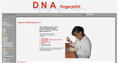 Desktop Screenshot of dna-fingerprint.com